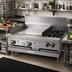 Thumbnail image #2 for Garland G Starfire Pro 36-Inch Modular Gas Restaurant Range with 2 Open Burners and 24-Inch Griddle