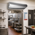 Thumbnail image #3 for Berner Architectural AI10-F-1036E Electric Heated Air Curtain, 36-Inch Wide, 1 Motor, 1/2 HP, 10-Foot Mounting Height