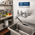 Thumbnail image #2 for T&S Brass B-0651-POL Wall-Mounted Service Sink Faucet with 12-Inch Bucket Hook Spout