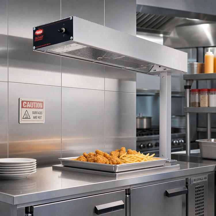 Product image #2 for Hatco Glo-Ray 24-Inch Unlighted Fry Station Warmer with Metal Sheathed Elements