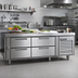 Thumbnail image #2 for Garland Polar Cuisine 48-Inch Self-Contained Freezer Base with Two 19-Inch Drawers, Stainless Steel, 115V