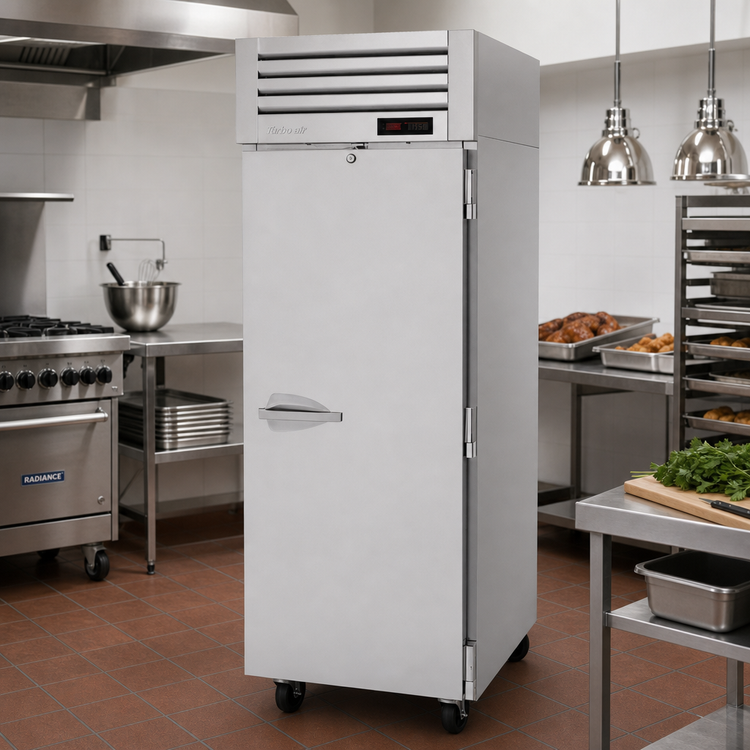 Product image #2 for Turbo Air PRO Series Reach-In Heated Holding Cabinet, 1 Section, 25 Cu. Ft.