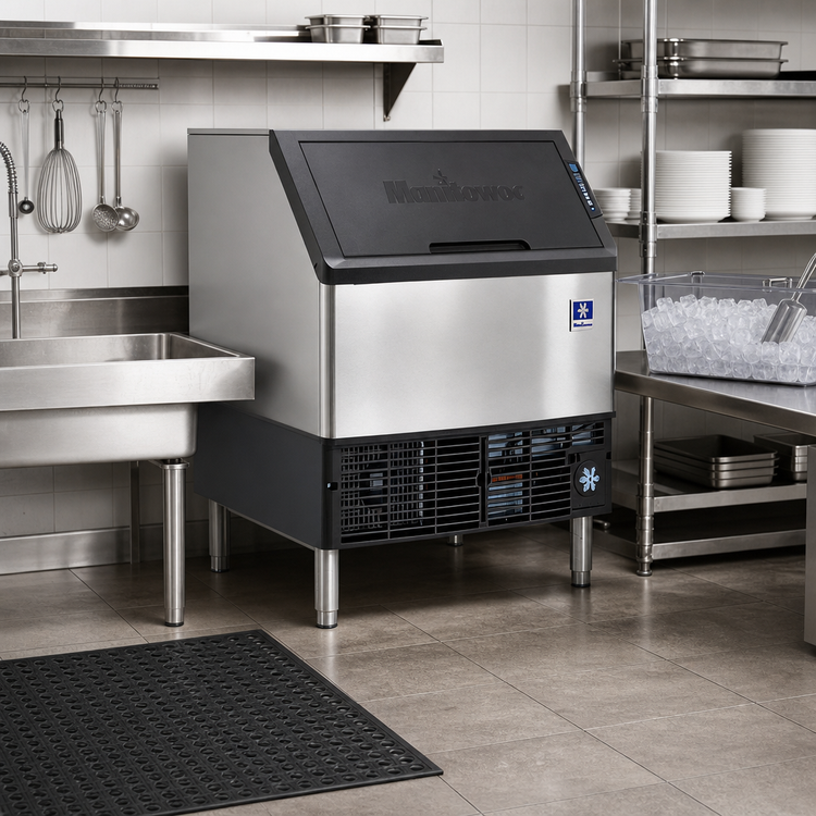 Product image #2 for Manitowoc NEO UDP0310A Undercounter Full-Size Dice Ice Machine with 119 lb Bin