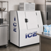 Thumbnail image #2 for Fogel ICB-1-S Outdoor Bagged Ice Merchandiser, 40 Cu. Ft., 1 Solid Hinged Door, Top-Mounted Self-Contained Refrigeration, 115V