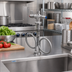 Thumbnail image #2 for equip Single-Hole Deck Mount Mixing Faucet, Less Nozzle, Ceramic Cartridges, Lever Handles