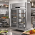 Thumbnail image #2 for Victory UltraSpec 2-Section Pass-Thru Extra Wide Glass Door Reach-In Heated Holding Cabinet