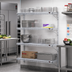 Thumbnail image #2 for EagleGard 4-Tier Add-On Wire Shelving Unit, 36