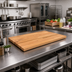Thumbnail image #2 for John Boos Appalachian Red Oak Blended-Rail Edge-Grain Kitchen Countertop, 48