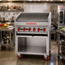 Thumbnail image #2 for American Range ADJF-60 60-Inch 10-Burner Gas Adjustable Underfired Charbroiler with Cabinet Base