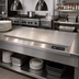 Thumbnail image #2 for Vollrath 68 Inch Flush Mount Drop-In Heated Warming Shelf with Dual Warming Zones, Stainless Steel, 120V