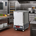 Thumbnail image #2 for Metro C5 3 Series Half-Height Heated Holding Cabinet with Solid Door, Gray Insulation Armour, Fixed Wire Slides