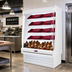 Thumbnail image #2 for Howard-McCray 35E Series Packaged Meats Open Merchandiser, 63-Inch Wide, 4-Lit Shelves, Self-Contained Refrigeration