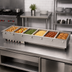 Thumbnail image #2 for Vollrath 6-Well Drop-In Electric Hot Food Well with Individual Thermostatic Controls, 208V, Wet Operation, Marine-Grade Stainless Steel
