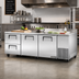 Thumbnail image #2 for True Three-Section Deep Work Top Refrigerator with 2 Doors and 2 Drawers