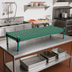 Thumbnail image #2 for QuadPlus 48-Inch x 24-Inch Louvered Polymer Shelf Mat with Wire Quad-Adjust Frame, Green