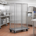 Thumbnail image #2 for Eagle QuadTruss Stainless Steel Security Cage with Dolly Truck, 52-7/8 W x 29-3/4 D x 69 H