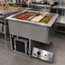 Thumbnail image #2 for Randell RCHB-3-208-AF Drop-In Electric Hot/Cold Combo Food Well, 3-Pan, 208V, Auto Water Fill