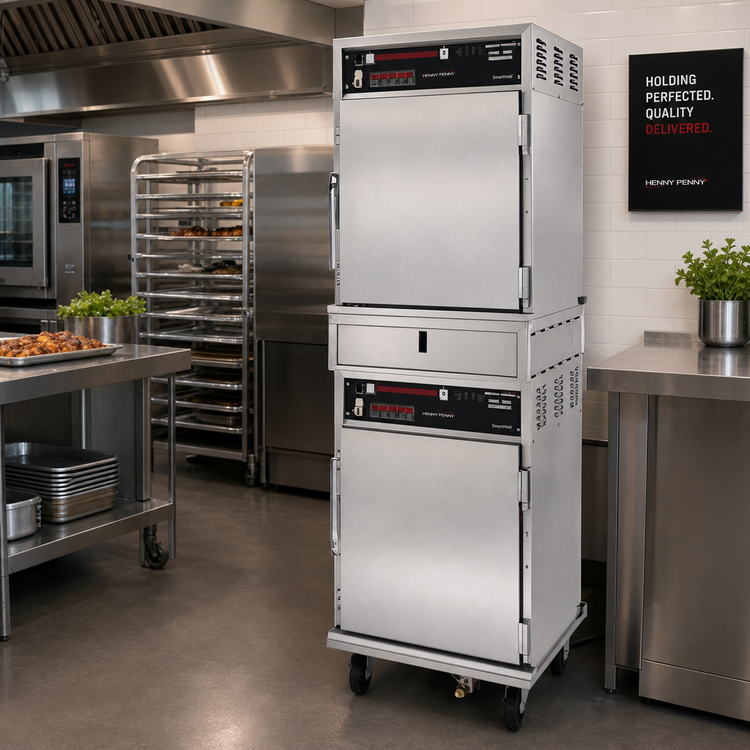 Product image #2 for Henny Penny SmartHold HHC-992 Stacked Humidified Holding Cabinet, 10 Full-Size Sheet Pan Capacity