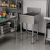Thumbnail image #2 for Advance Tabco 1-Station Floor-Mounted Stainless Steel Service Sink with Splash Mount Faucet Holes