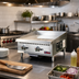 Thumbnail image #2 for IKON Cooking 24-Inch Natural Gas Countertop Griddle with Manual Controls