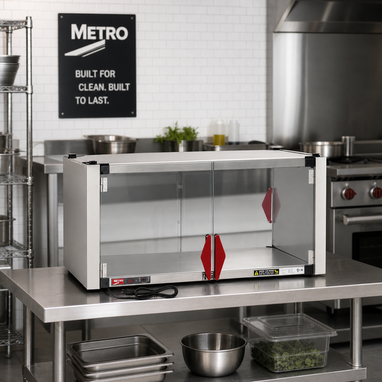 Product image #3 for Metro Super Erecta Hot 36 x 24-Inch Enclosed Countertop Heated Shelf Kit