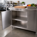 Thumbnail image #2 for BK Resources 30 x 30 Inch Optional Removable Stainless Steel Shelf for Cabinet Base Chef Tables