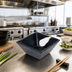 Thumbnail image #2 for Mt. Fuji 5-Inch Square China Bowl