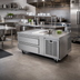 Thumbnail image #2 for Delfield Low-Profile Refrigerated Equipment Stand, 52-1/4 Inch W, 2 Drawers, Side-Mounted Self-Contained Refrigeration