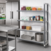 Thumbnail image #2 for Cambro Camshelving Elements XTRA Stationary Add-On Shelving Unit, 18