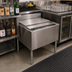 Thumbnail image #3 for BK Resources 48-Inch Wide Underbar Insulated Ice Bin with 8-Circuit Aluminum Cold Plate, 167 lb Capacity
