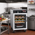 Thumbnail image #2 for Hatco Flav-R-Savor Mobile Heated Holding Cabinet, 1 Clear Door, 7-Pan Capacity