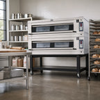 Thumbnail image #2 for Doyon Baking Equipment (Middleby) Artisan 4T2 Double-Deck Side-Load Electric Stone Hearth Oven, Programmable, Steam Injection, 600°F, 4-Pan Per Deck
