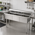 Thumbnail image #2 for Advance Tabco Special Value Series 3-Compartment Commercial Sink with Legs, 10