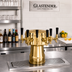 Thumbnail image #2 for Glastender 5-Faucet Mushroom Draft Dispensing Tower, Polished Brass, Air Cooled, Countertop Mount