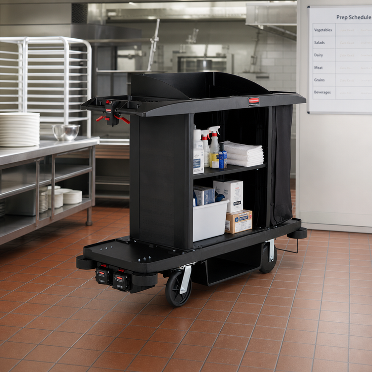 Product image #2 for Rubbermaid Commercial Products Motorized Power Kit for Housekeeping Cart 6189/6190
