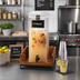 Thumbnail image #2 for Cal-Mil Single 3 Gallon Clear Acrylic Beverage Dispenser with Ice Chamber