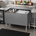Thumbnail image #2 for Choice Extra Deep 48-Inch Underbar Combo Ice Bin/Cocktail Unit with Left Bottle Well and 10-Circuit Cold Plate