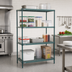Thumbnail image #2 for Metro Super Erecta Pro Convenience Pak 4-Shelf Polymer Shelving Unit, 48W x 24D x 74H