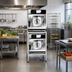 Thumbnail image #2 for Convotherm Stacking Stand for (2) 6.10 MINI Ovens, Open Base