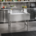 Thumbnail image #2 for Advance Tabco Underbar Basics 30-Inch Stainless Steel Cocktail Unit with 12-Inch Deep Ice Bin and 7-Circuit Cold Plate