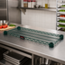 Thumbnail image #2 for Eagle Group Valu-Gard Quad-Adjust 54-Inch x 21-Inch Wire Shelf, Green Epoxy Finish