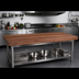 Thumbnail image #2 for Boos Block American Black Walnut Edge Grain Kitchen Countertop, 96 x 27 x 1-1/2 Inches