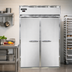 Thumbnail image #2 for Continental Refrigerator Designer Line DL2WI-SS-E Extra-High Roll-In Warmer, Two-Section