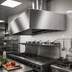 Thumbnail image #2 for SpecAir 48-Inch W x 36-Inch D x 20-Inch H Condensate Hood with Exhaust Duct, 304 Stainless Steel