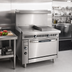 Thumbnail image #2 for Imperial Spec Series 36-Inch Heavy Duty Gas Range with 18-Inch Griddle, 18-Inch Hot Top, and Convection Oven