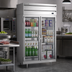 Thumbnail image #2 for Beverage-Air P Series Two-Section Top-Mount Pass-Thru Glass Door Freezer, 48.33 Cu. Ft.