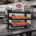Thumbnail image #2 for Hatco Spot On® Dual Shelf Horizontal Heated Zone Merchandiser Warmer, 64-Inch Countertop