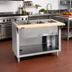 Thumbnail image #2 for Thurmaduke E-6-CBPG 6-Pan Electric Hot Food Steamtable Unit with Open Base