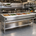 Thumbnail image #2 for Eagle SWT5-240 Water Bath Hot Food Table with AutoFill, 5-Well, 79