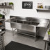 Thumbnail image #2 for John Boos Pro-Bowl 3-Compartment Sink with Left and Right Drainboards, 18
